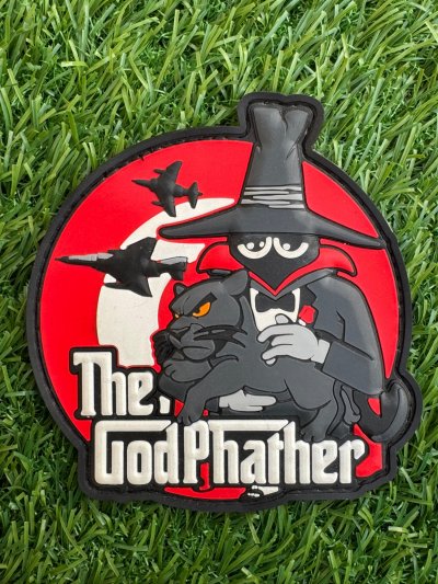 GOD PATHER Rubber PVC Patch 