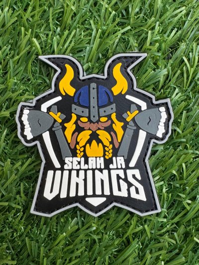 VIKINGS Rubber PVC Patch