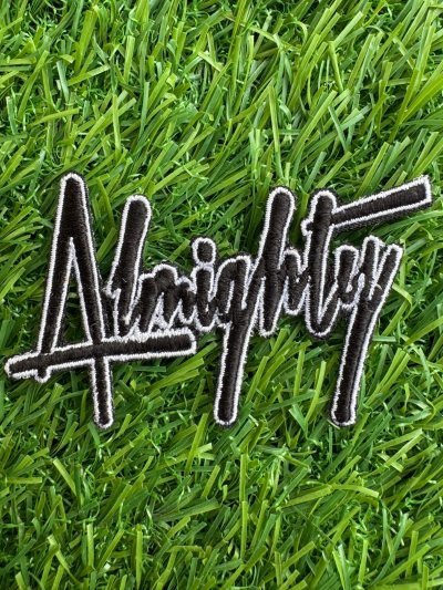 ALMIGHTY Embroidery Patch