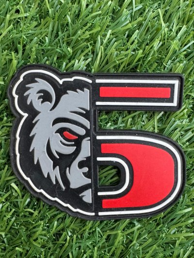 ANGRY PANDA Rubber PVC Patch