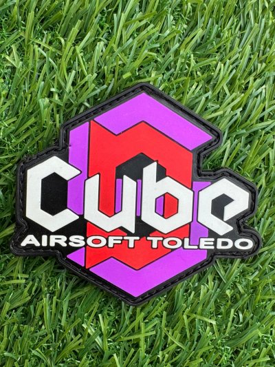 CUBE Rubber PVC Patch