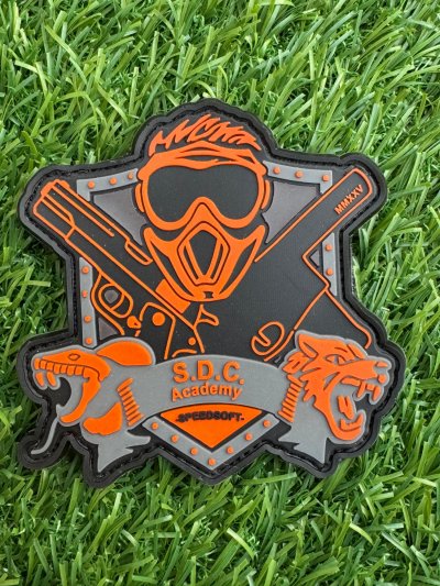 S.D.C Academy Rubber PVC Patch