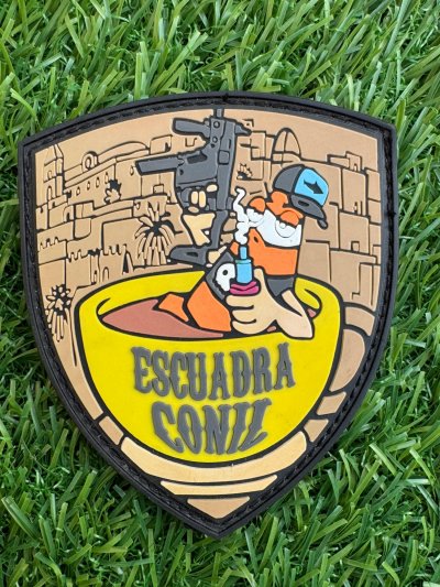 ESCUADRA CONEL Rubber PVC Patch