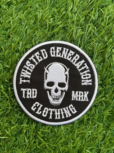 TWISTED Embroidery Patch