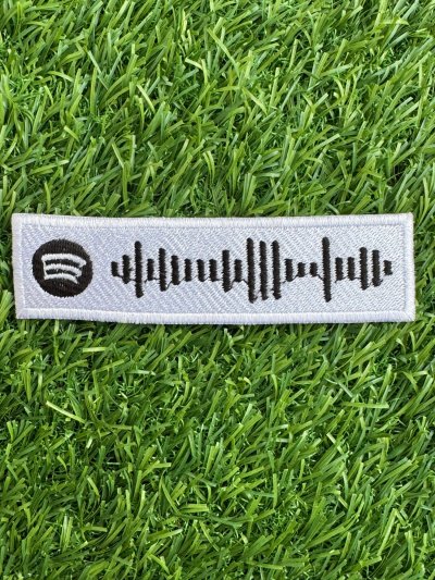 SPOTIFY CODE Embroidery Patch