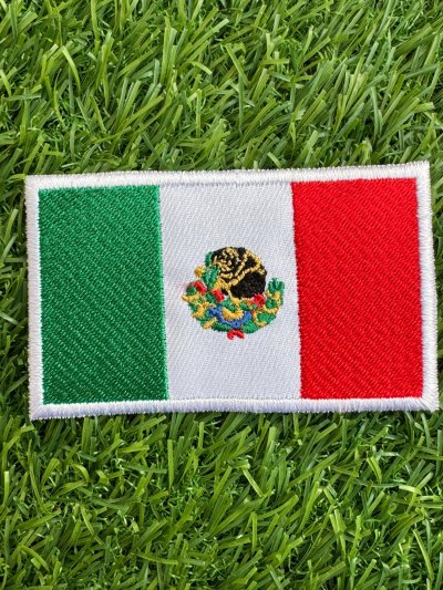 MAXICAN FLAG Embroidery Patch
