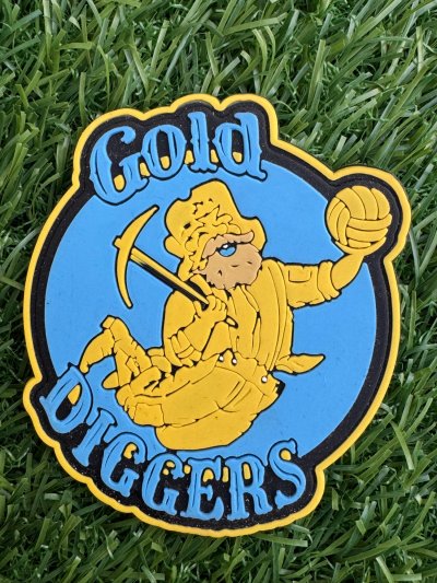GOLD DIGGERS Rubber PVC Patch 